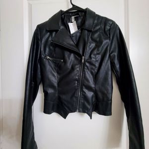 H&M leather jacket
